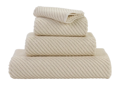 Hand Towel Abyss & Habidecor Super Twill Ecru (55 x 100 cm)