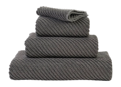 Handtuch Abyss & Habidecor Super Twill Grey (55 x 100 cm)