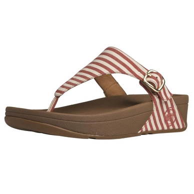 FitFlop The Skinny Textile Toe Post™ Red