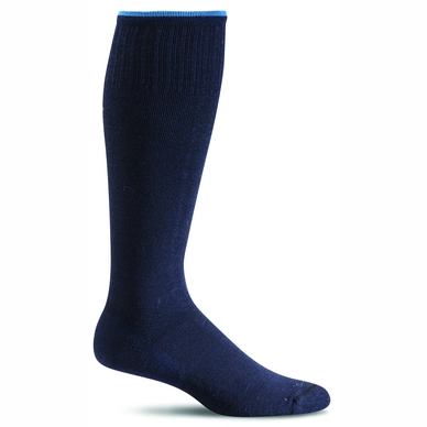 Bas de Contention Sockwell Circulator SW1M Navy Solid Hommes