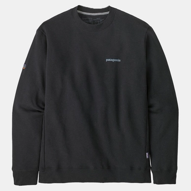 Sweater Patagonia Men Fitz Roy Icon Uprisal Crew Ink Black