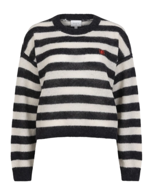Sweater Dante6 Women Ariama Striped Black/Cream