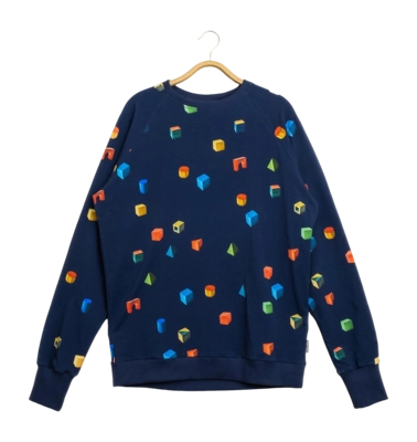Sweater SNURK Men Building Blocks | Etrias.nl
