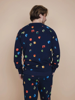 Sweater SNURK Men Building Blocks | Etrias.nl