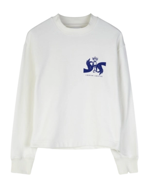 Sweatshirt Libertine Libertine Addition Holy Glass Women Ecru