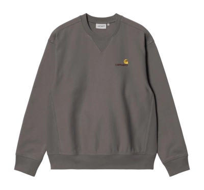 Sweatshirt Carhartt WIP Unisex American Script Porphyry