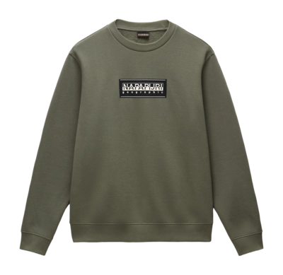 Sweatshirt Napapijri Men B-Box Logo Crew Tea Leaf