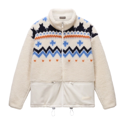 Sweatshirt Napapijri Women T-Ansei FZW Beige Dimity