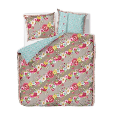Dekbedovertrek Pip Studio Swinging Flowers Khaki Percal