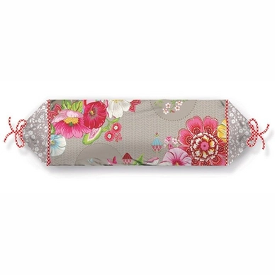 Sierkussen Pip Studio Swinging Flowers Khaki Katoen (22 x 70 cm)