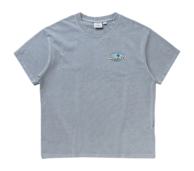 Gramicci Unisex Summit Tee T-Shirt in Smoky Slate Pigment