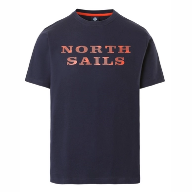 T-Shirt North Sails SS T-Shirt Graphic Herren Navy Blue