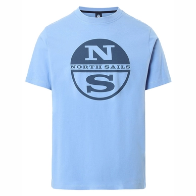 T-Shirt North Sails SS T-Shirt With Graphic Herren Cornflower Blue