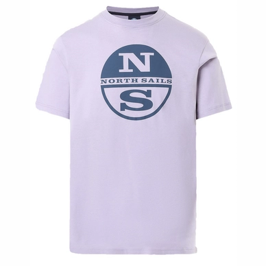 T-Shirt North Sails SS-T-Shirt with Grafic Herren Dusty Lilac