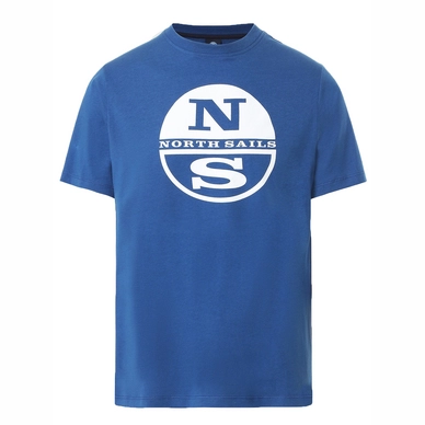 T-Shirt North Sails SS T-Shirt With Graphic Herren Ocean Blue