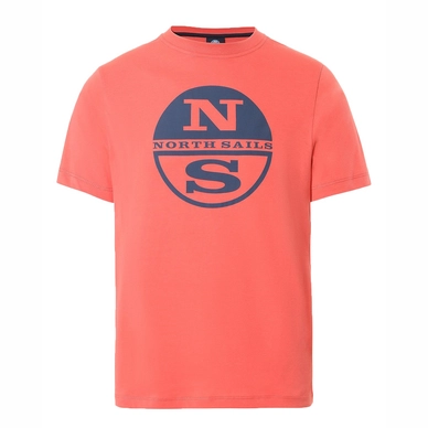 T-Shirt North Sails Men SS T-Shirt With Graphic Spiced Coral