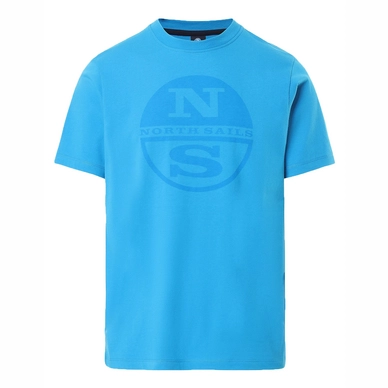 T-Shirt North Sails SS T-Shirt With Graphic Herren Cornflower Blu