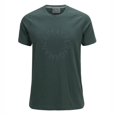 T-Shirt Peak Performance Men Track Noble Green