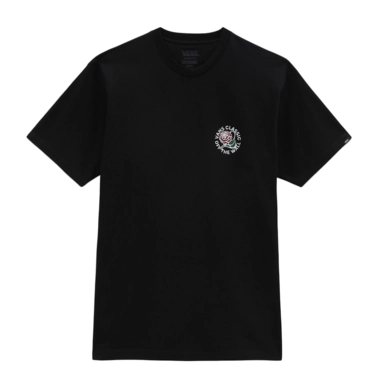 T-Shirt Vans Homme Tried and True Rose Black