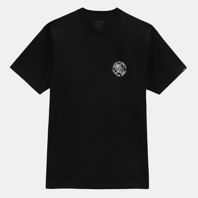 T-Shirt Vans Homme Tried and True Rose Black