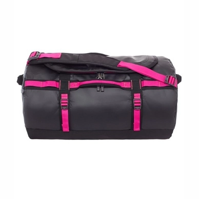 The North Face Base Camp Duffel Black Luminous Pink 2015 Small