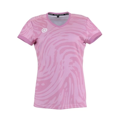 T-Shirt de Tennis The Indian Maharadja Girls Kadiri Animal Soft Pink