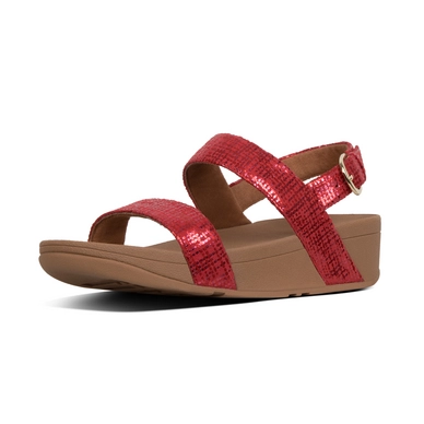 Sandals FitFlop Lottie™ Chain Print Adrenaline Red
