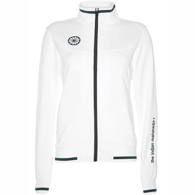 Gilet de Tennis The Indian Maharadja Women Knitted Jacket IM White