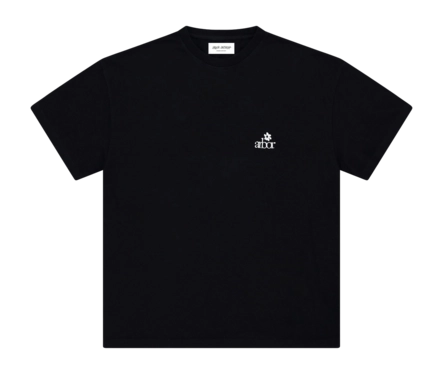 T-Shirt Arbor Antwerp Unisex Mini Flower Black | Sneaker District COM