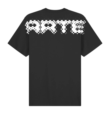 T-Shirt Arte Antwerp Men Pixel Back Black