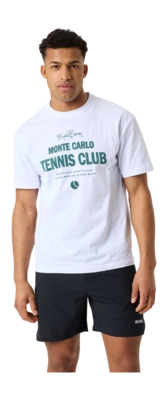 T-Shirt Björn Borg Men Borg Classic Print Brilliant White