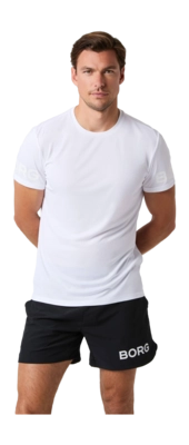 T-Shirt Björn Borg Men Borg Light Brilliant White