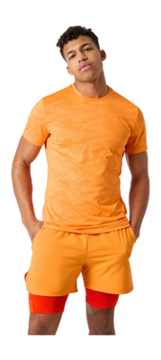T-Shirt Björn Borg Men Borg Performance T-Shirt Sun Orange