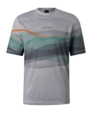 T-Shirt Bogner Fire + Ice Men Balduin2 Liquid Silver Regular Fit