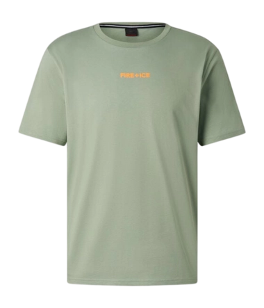 T-Shirt Bogner Fire + Ice Men Mick3 Eucalyptus Regular Fit