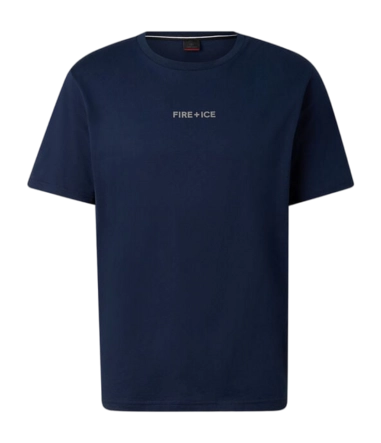 T-Shirt Bogner Fire + Ice Men Mick3 Night Blue Regular Fit