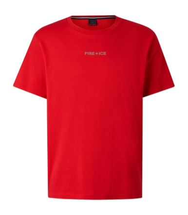 T-Shirt Bogner Fire + Ice Men Mick3 True Red Regular Fit