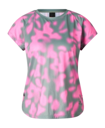 T-Shirt Bogner Fire + Ice Women Brenna Eucalyptus/Pink Regular Fit