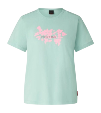 T-Shirt Bogner Fire + Ice Women Cludy Light Sage Regular Fit