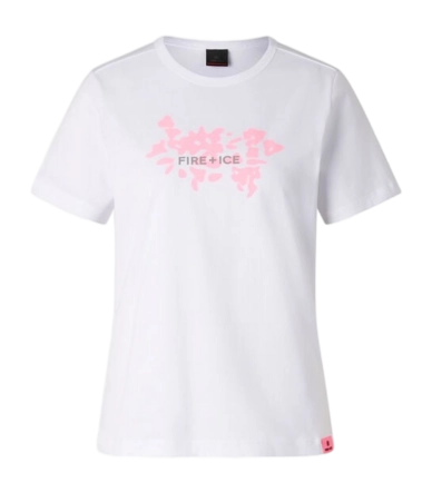 T-Shirt Bogner Fire + Ice Women Cludy White Regular Fit