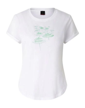 T-Shirt Bogner Fire + Ice Women Debra4 White/Mint Regular Fit