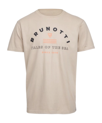 T-Shirt Brunotti Men Leeway Feather Grey