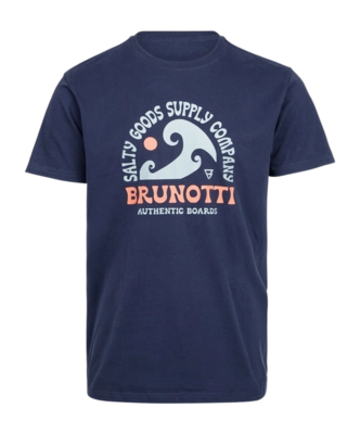 T-Shirt Brunotti Men Leeway Indigo Blue