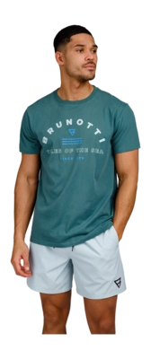 T-Shirt Brunotti Men Leeway Mediterranea