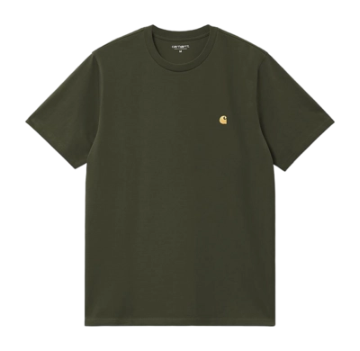 T-Shirt Carhartt WIP Unisexe S/S Olive/Gold