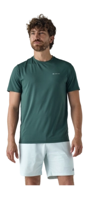 T-Shirt Cortazu Men AR Active Shirt Dark Green Athletic Fit