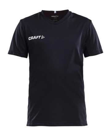 T-Shirt Craft Kids Squad Go Jersey Solid Black Ergonomisch
