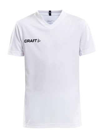 T-Shirt Craft Kids Squad Go Jersey Solid White Ergonomische pasvorm