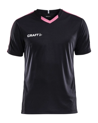 T-Shirt Craft Men Progress Jersey Contrast Black/Pop Regular Fit