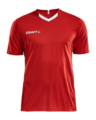 T-Shirt Craft Men Progress Jersey Contrast Bright Red/White Regular Fit